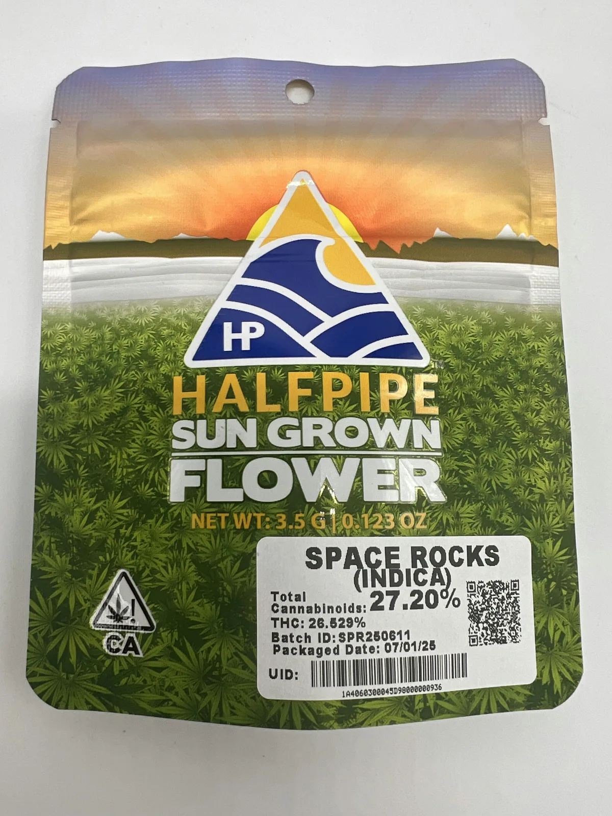 Space Rocks 1/8th Flower by Halfpipe
