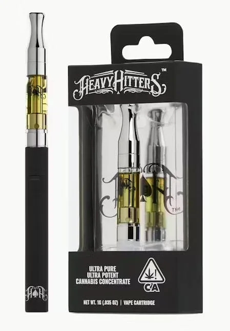 Heavy Hitters - Alien OG - Hybrid - Ultra Extract High Purity Oil - 1 Gram