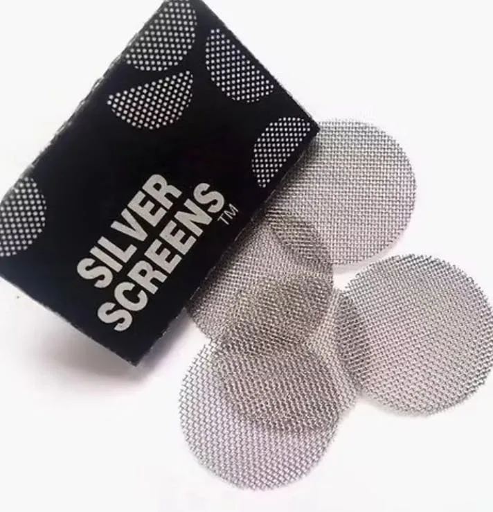Silver Screens | Pipe Screen For Bongs | 5 Pack