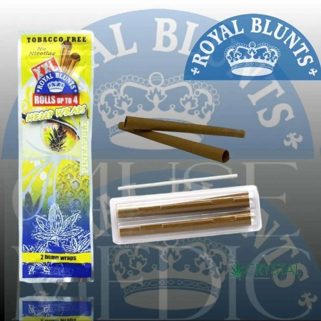 Pineapple Royal Blunts Hemp Wraps 2pk