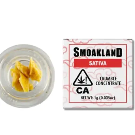Smoakland | Red Congolese | Crumble | 1g