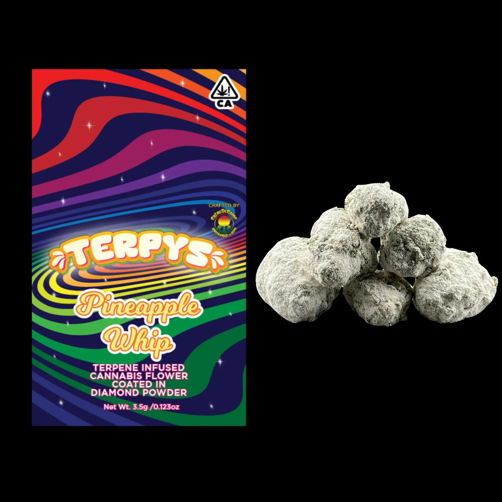 Creme De Canna Terpys Infused Flower Pineapple Whip 3.5g (H)