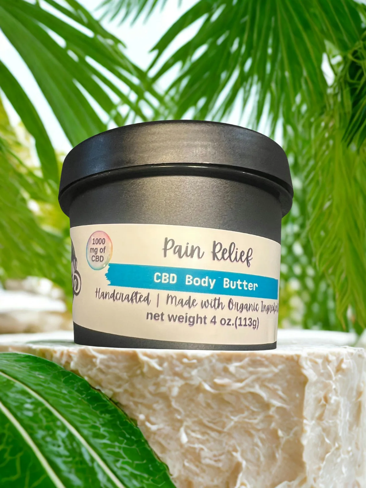 Pain Relief CBD Body Butter 1000mg (4oz)