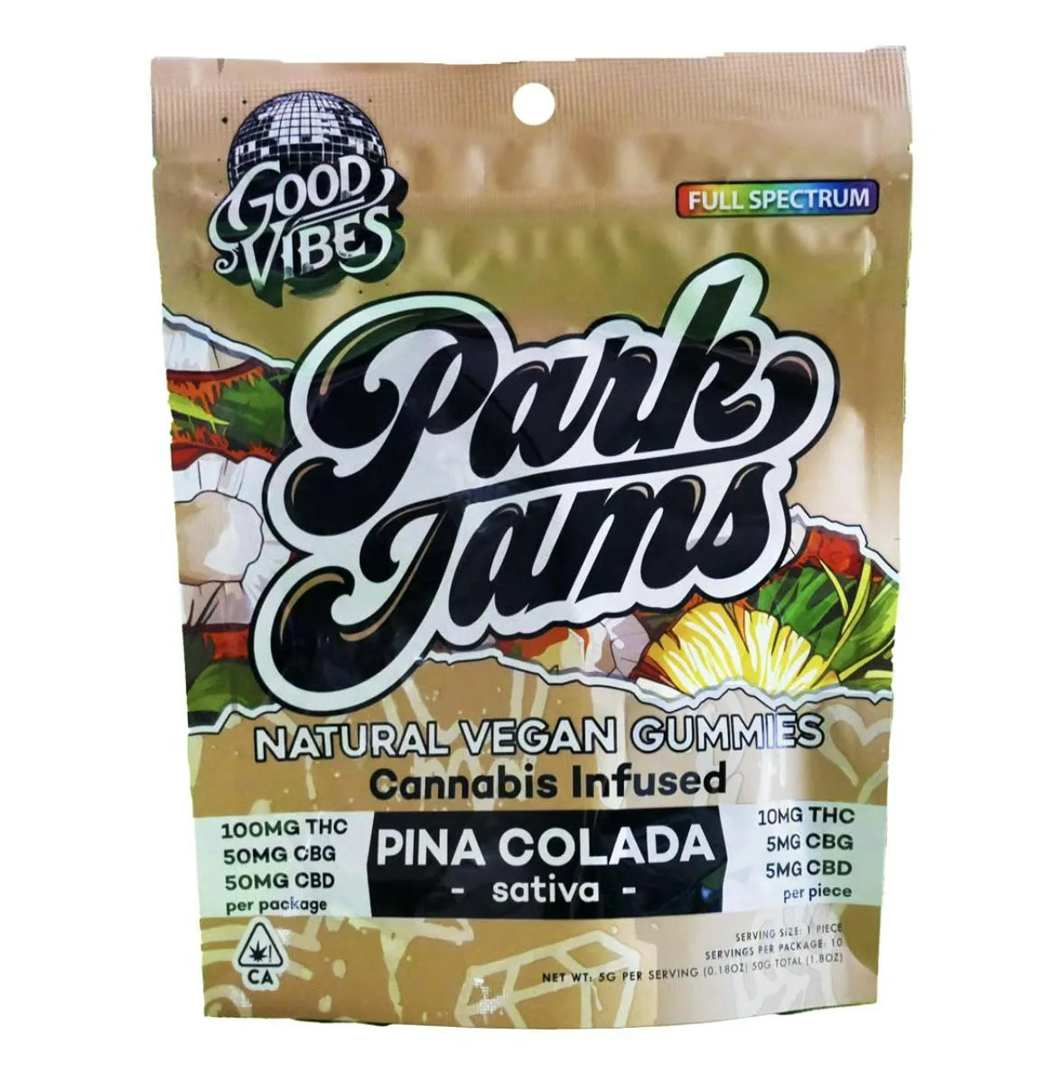 Park Jams - Park Jams | Pina Colada CBG 10pk