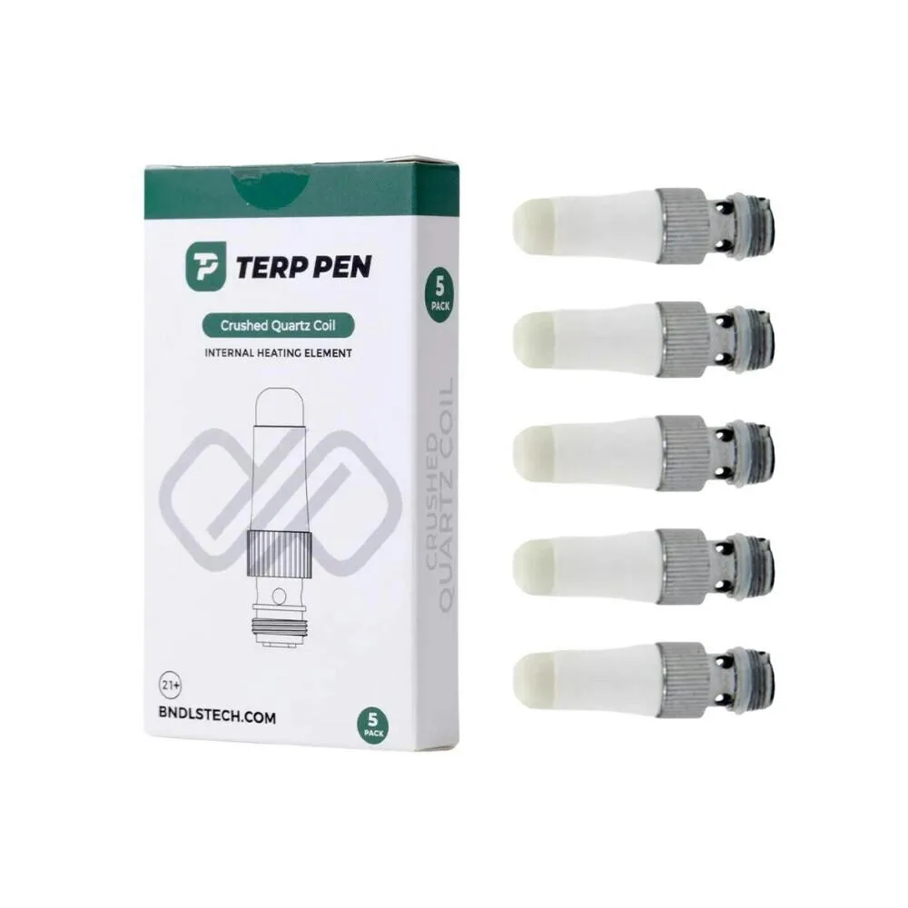 CRUSHED QUARTZ TERP PEN COIL 5 PACK - BOUNDLESS TECHNOLOGY