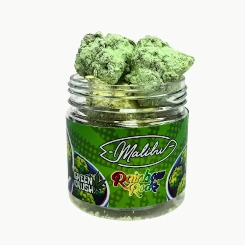 RAINBOW ROCKS - GREEN CRUSH - Diamond Infused Flower - 3.5g
