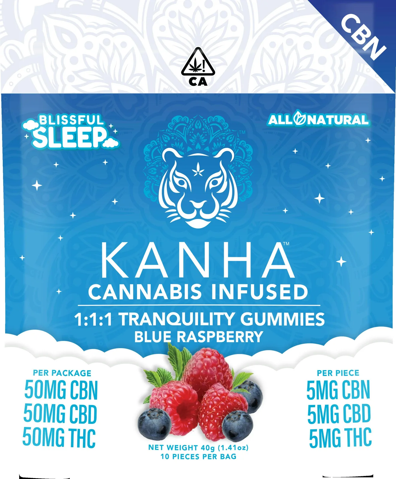 Kanha - CBN - Tranquility 5mgCBN : 5mgCBD : 5mgTHC