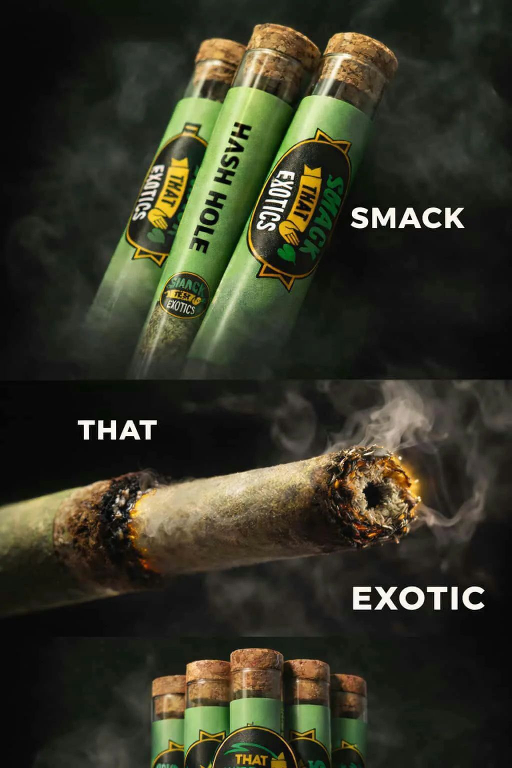 2.5g Hash Roll Smack that Exotics
