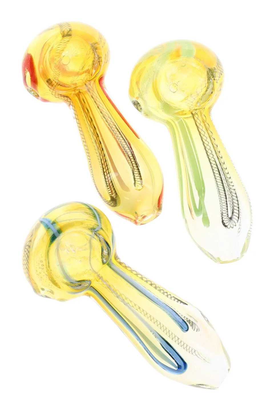 CRCL - COLOR CHANGING GLASS PIPE 3" (MULTIPLE COLORS AVAILABLE)