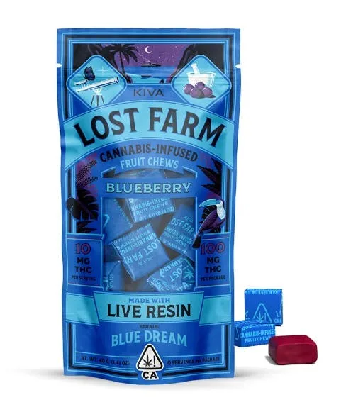 Blueberry Blue Dream Chews | 100mg