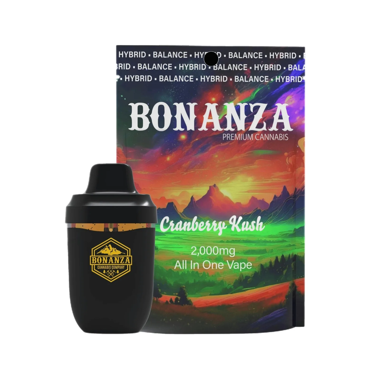 BONANZA - CRANBERRY KUSH - 2G AIO - INDICA