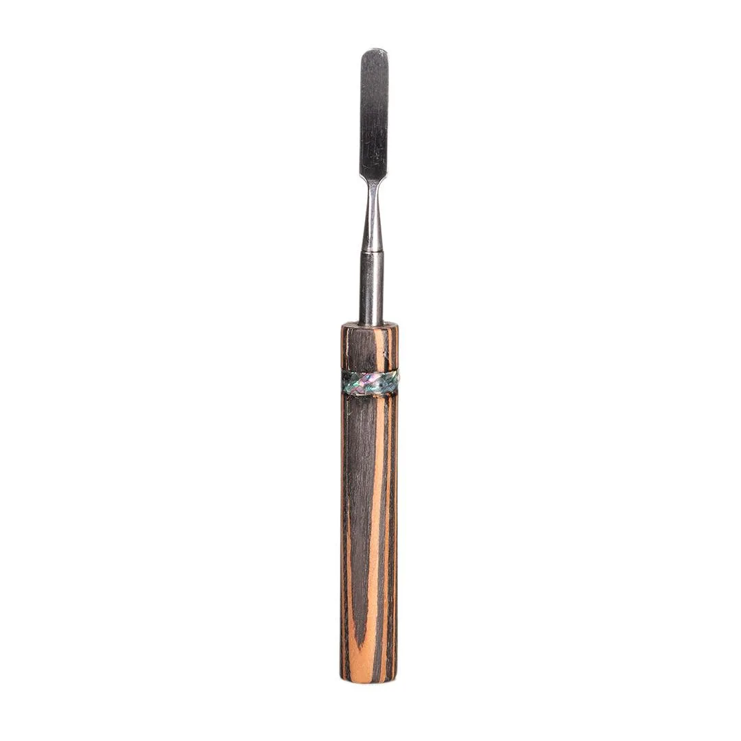 STRIPED - WOODEN DAB TOOL - MJ ARSENAL