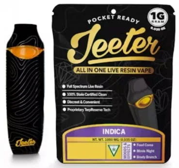 JEETER AIO: Hades Haze 1g Live Resin AIO (I)