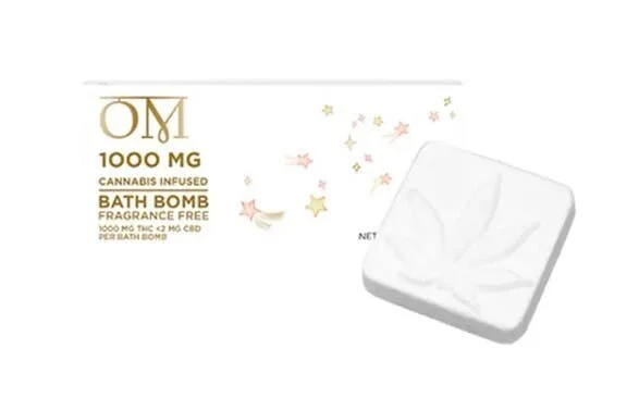 OM- EXTRA STRENGTH BATH BOMB 1000mg