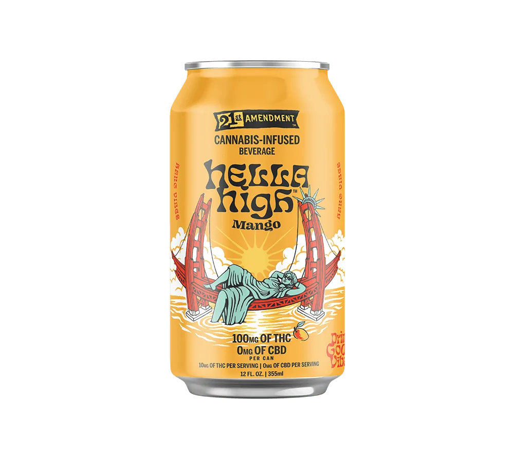 Manzanita Naturals - 21st Amendment Mango 100 - Hella High Mango 100