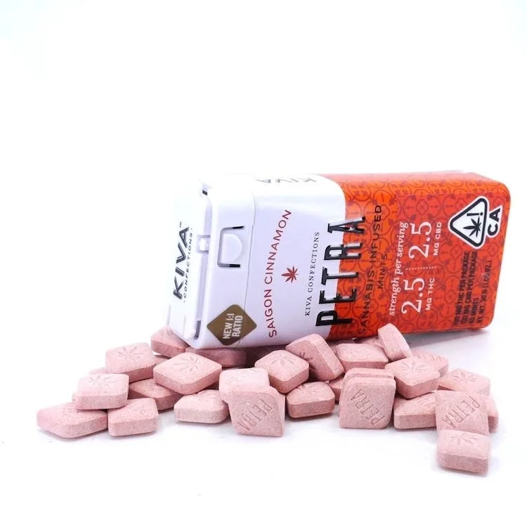 1:1 SAIGON CINNAMON-MINTS-40PK-(100MG CBD/100MG THC)