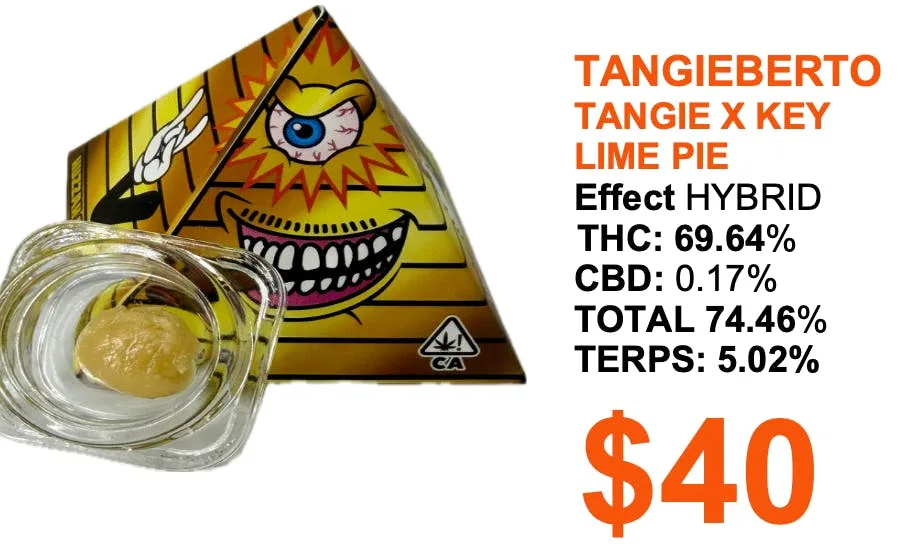 Huzzah Cannabis Co. - Tangieberto - 1 gram