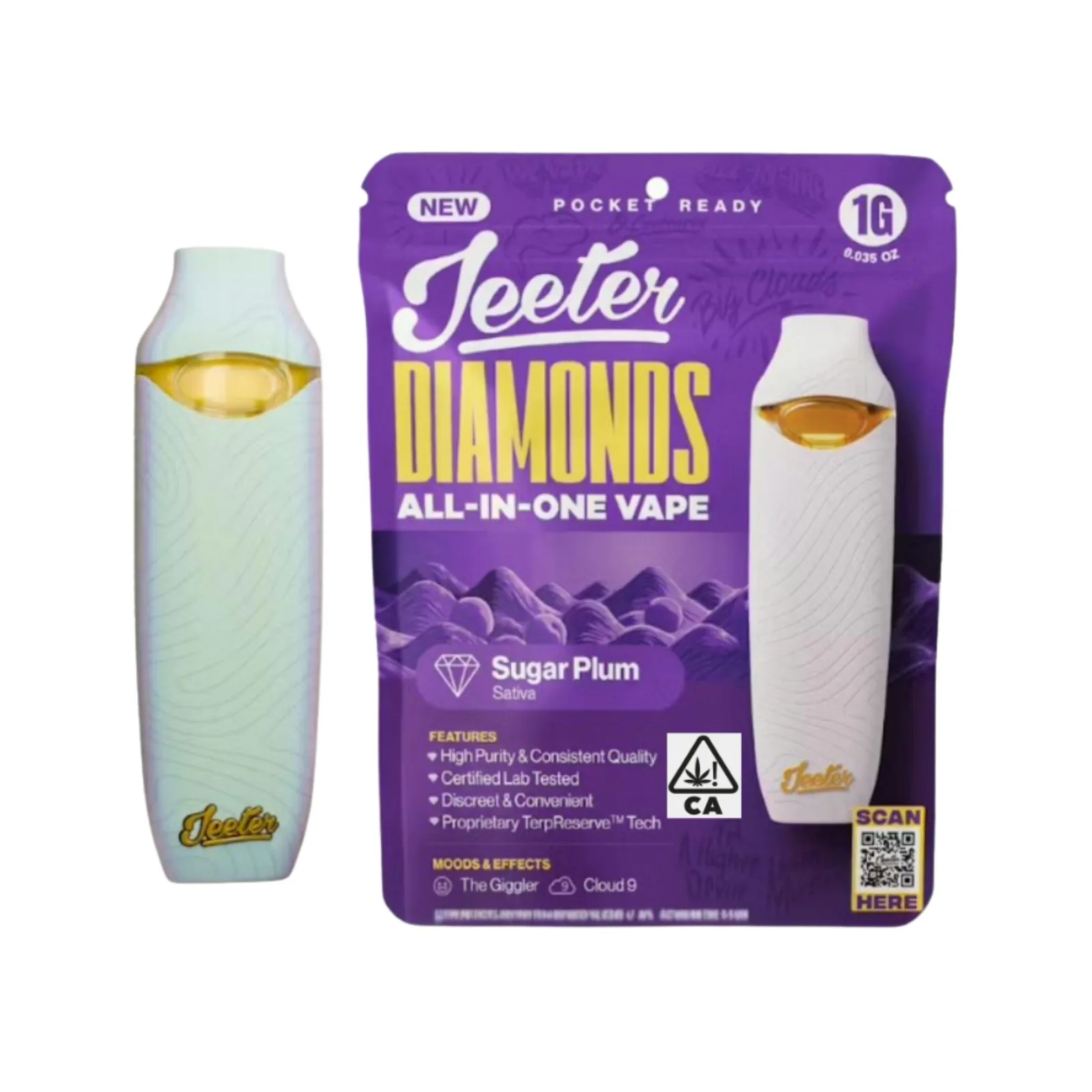 Jeeter | Sugar Plum | All In One | [1g] | Sativa