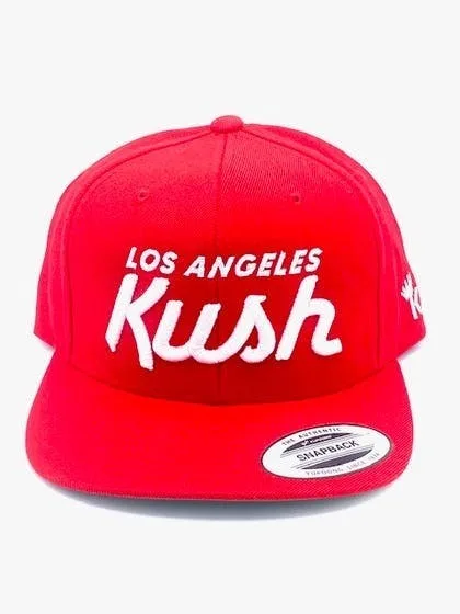 Snapback Red w/ white Sig