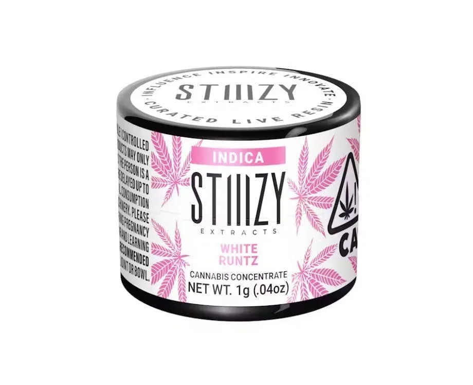 Stiiizy - 1g Curated Live Resin White Runtz