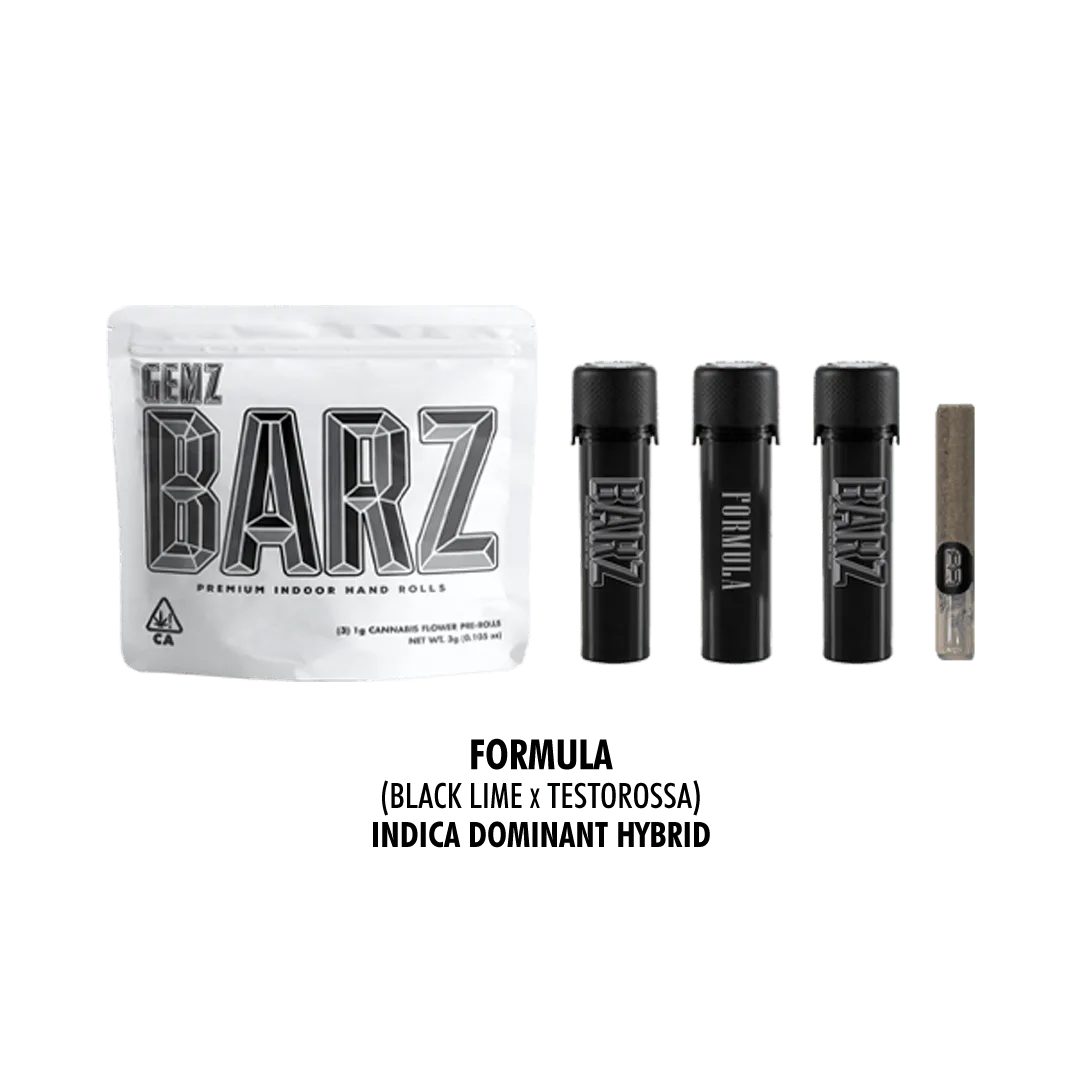 Barz - Formula 1 - 3pk 1g Hand Rolls