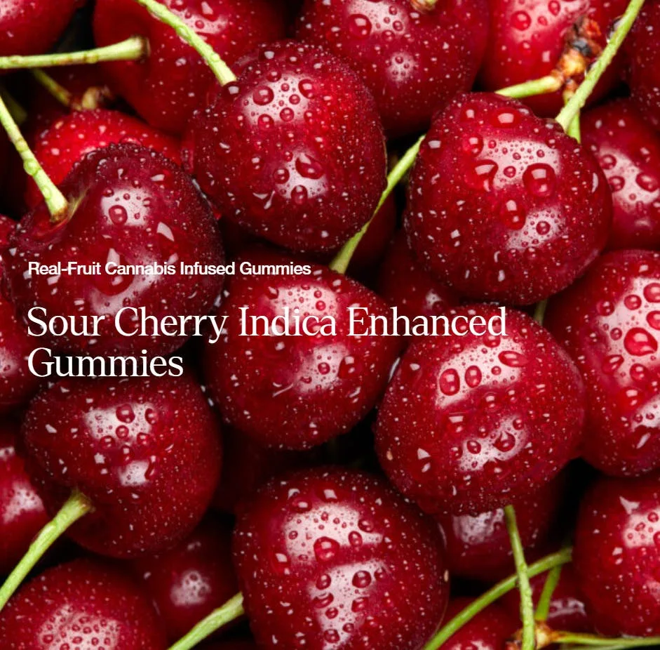 Wyld Sour Cherry Indica Gummies 100mg