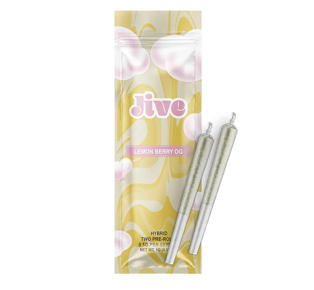 JIVE- LEMON BERRY OG - PRE-ROLLS 2PK