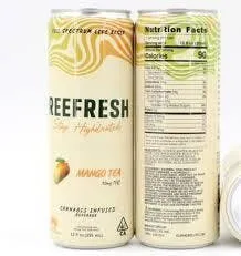 Reefresh 10mg Thc Drink- Mango Tea