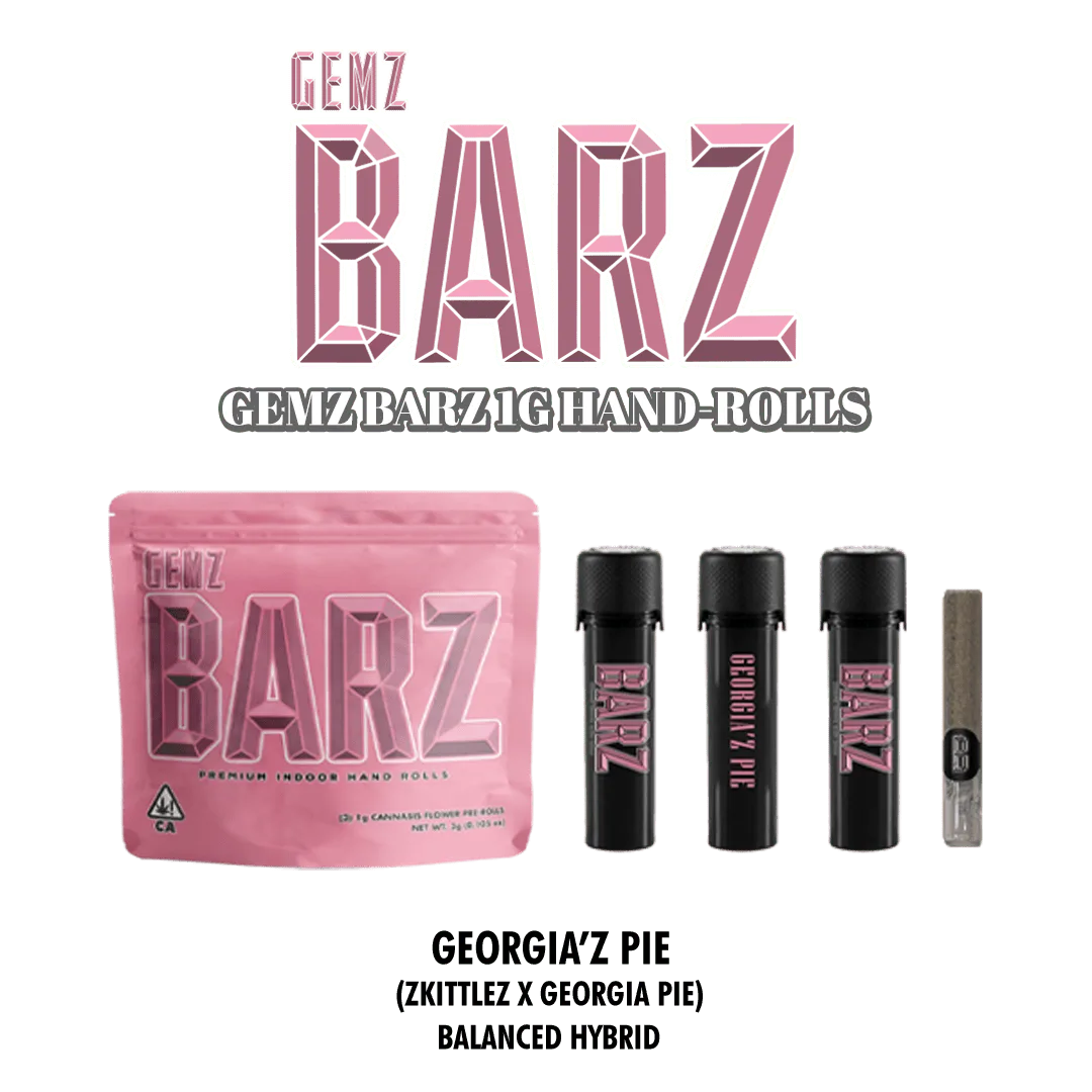 GEMZ PREMIUM GEORGIA’Z PIE 1G 3PK HAND ROLL