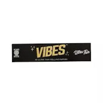 Vibes Ultra Thin King Size Rolling Papers Each