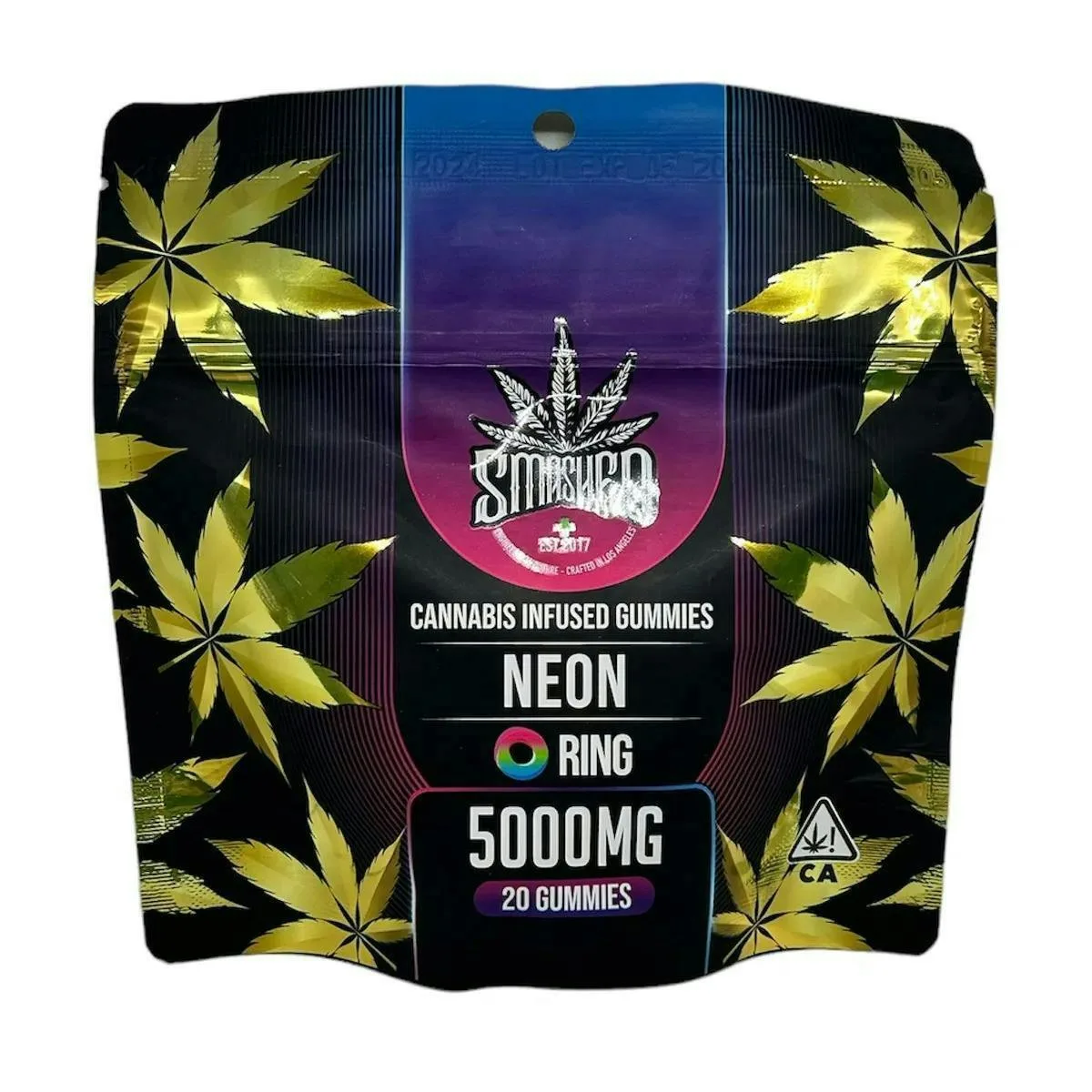 5000 MG THC Neon Rings