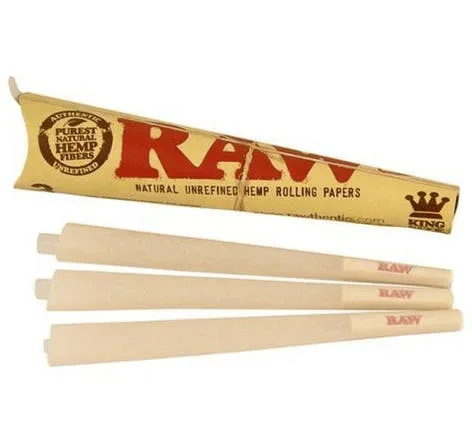 RAW - King Size Classic | 3 Pack Cones