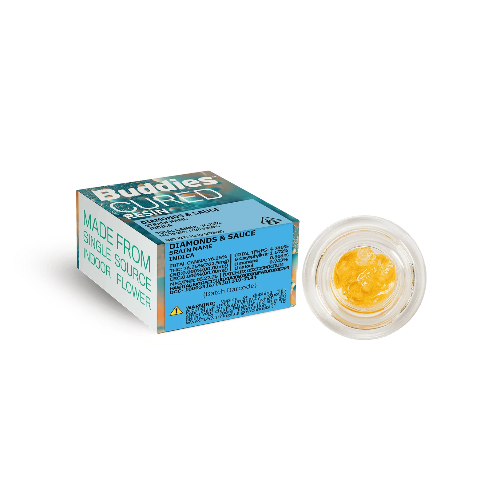 BUDDIES - CURED RESIN - DIRTY BANANA 1G