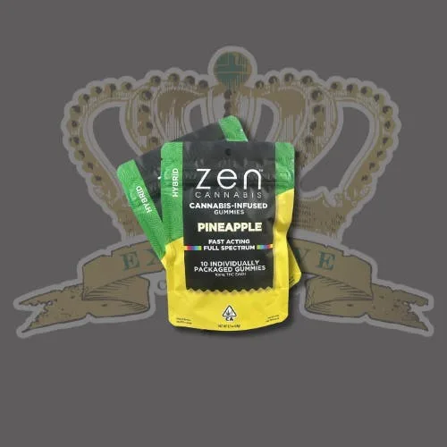 Zen - Pineapple Gummies - Zen 100mg