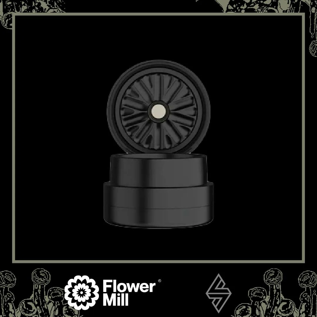 FLOWER MILL | BLACK | 2.5" STANDARD SERIES