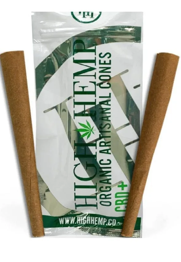 High Hemp Organic Cones 2PK