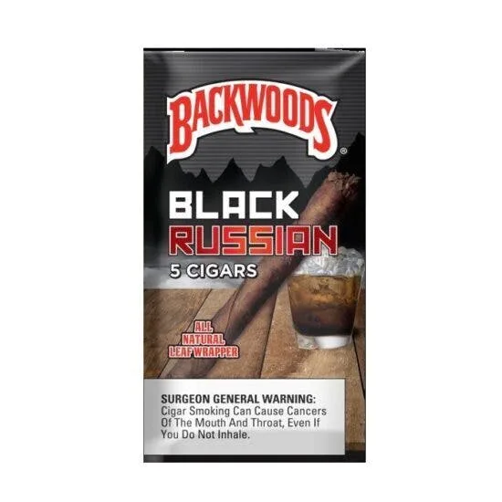Backwoods Black Russian 5 Cigars
