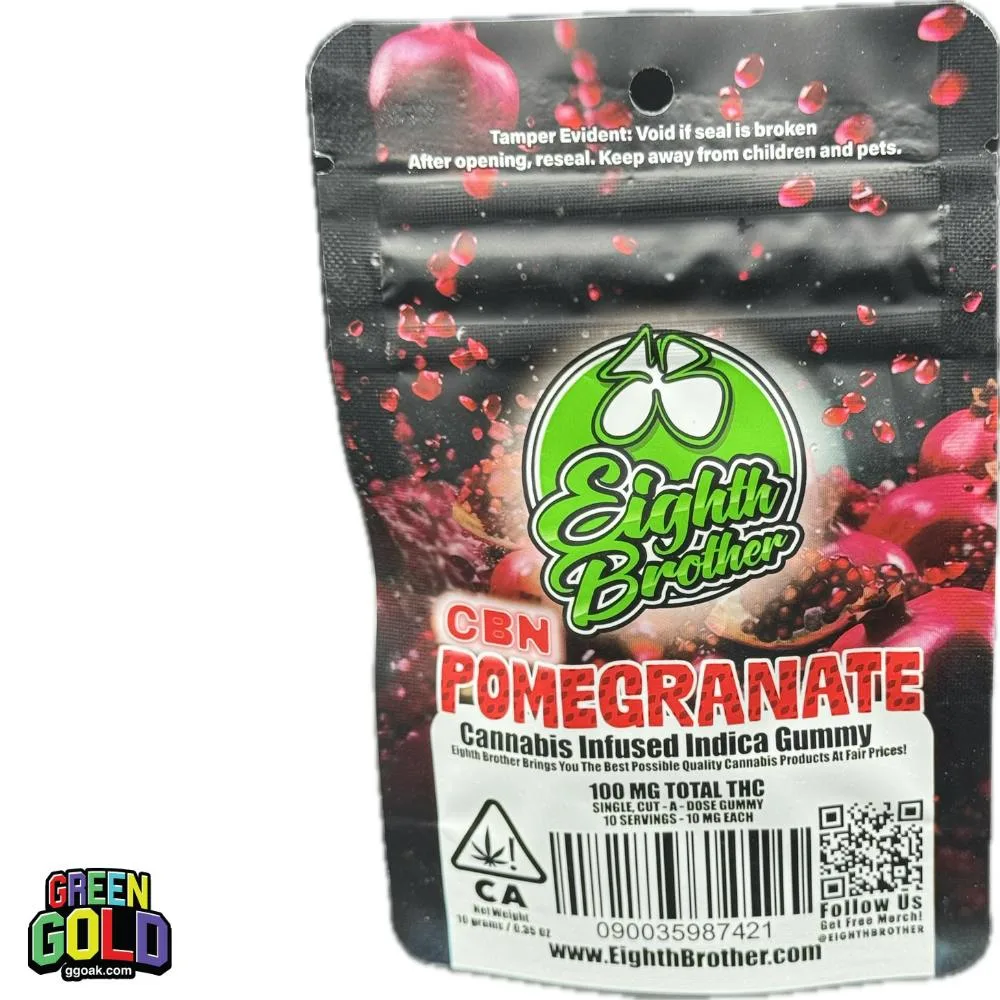EIGHTH BROTHERS POMEGRANATE (SINGLE GUMMY) Gummies 100mg