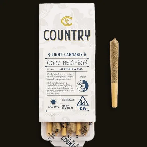 Country - Good Neighbor Pre-Roll Pack - 3.6 g