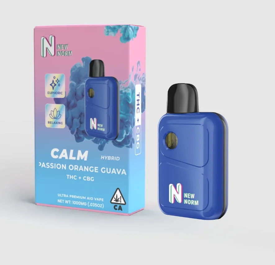 New Normal - Calm - Passion Orange Guava - AIO - 1G