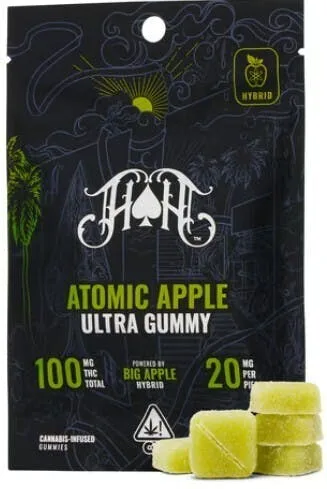 Atomic Apple [H] - 100MG Gummies 5PK