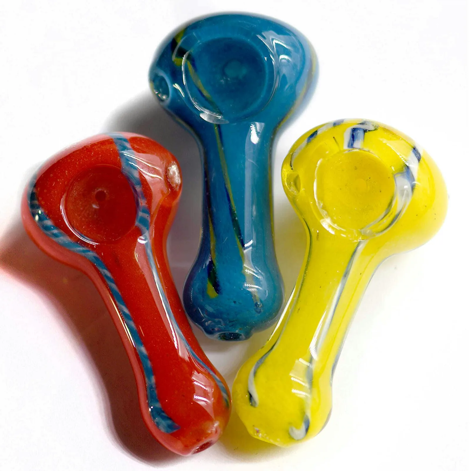 Double Apple - Medium 3"Glass Pipe - Medium 3" Pipe