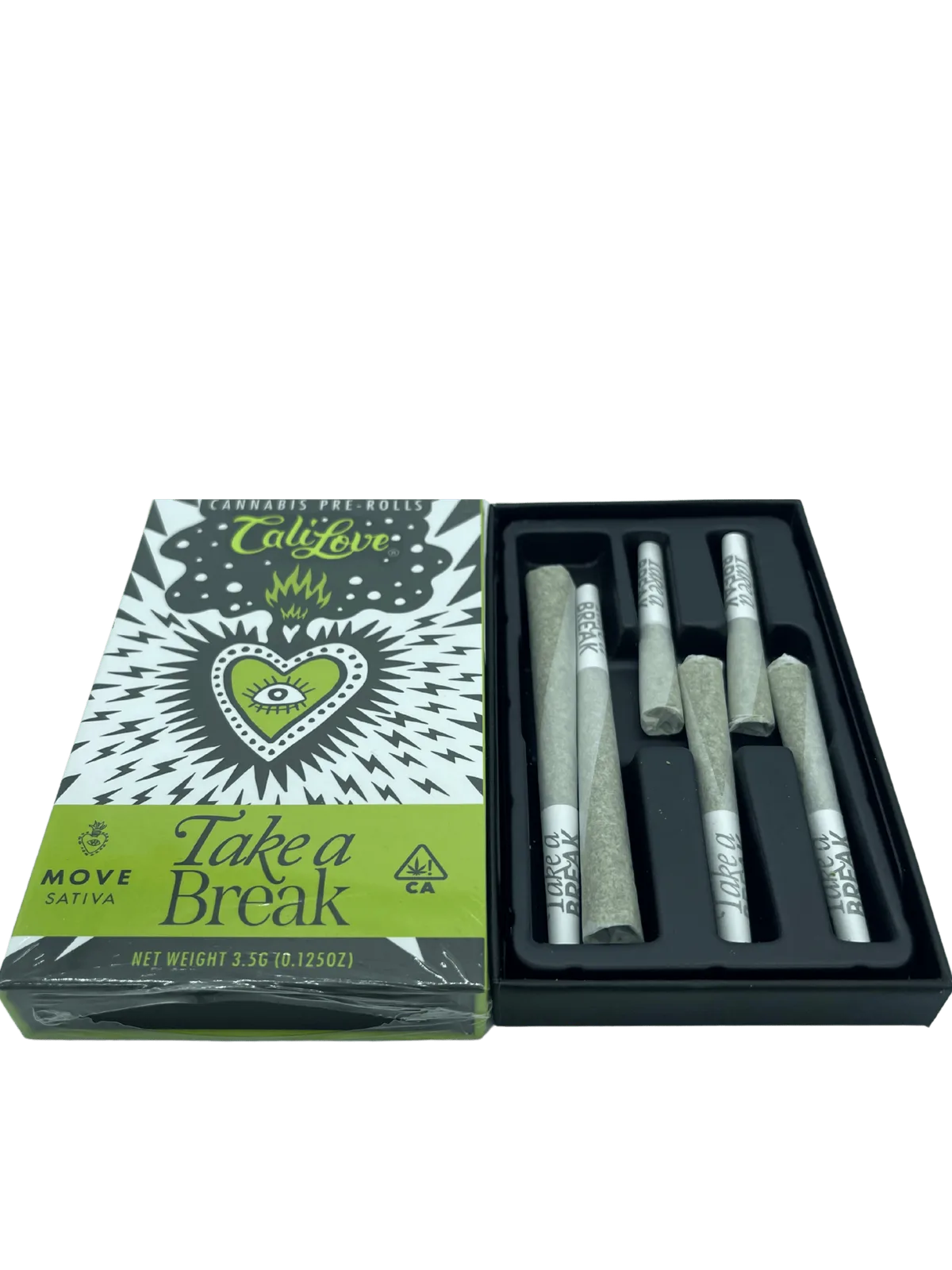 CALI LOVE - BLUE MARKER - TAKE A BREAK 6PK - 3.5G - SATIVA