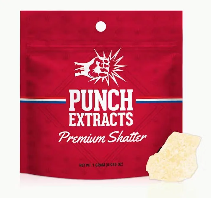 Punch Extracts Black Cherry OG Shatter 1g