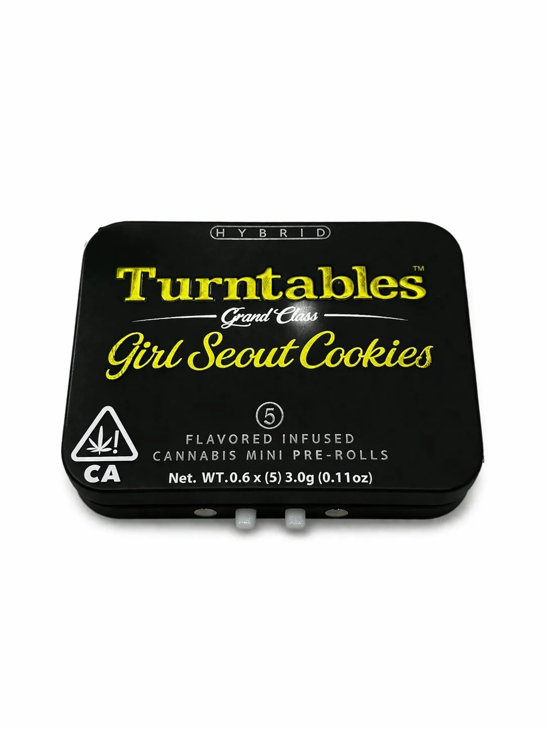 Turntables Girl Scout Cookies Grand Class 0.6X5 Mini Infused Pre Rolls