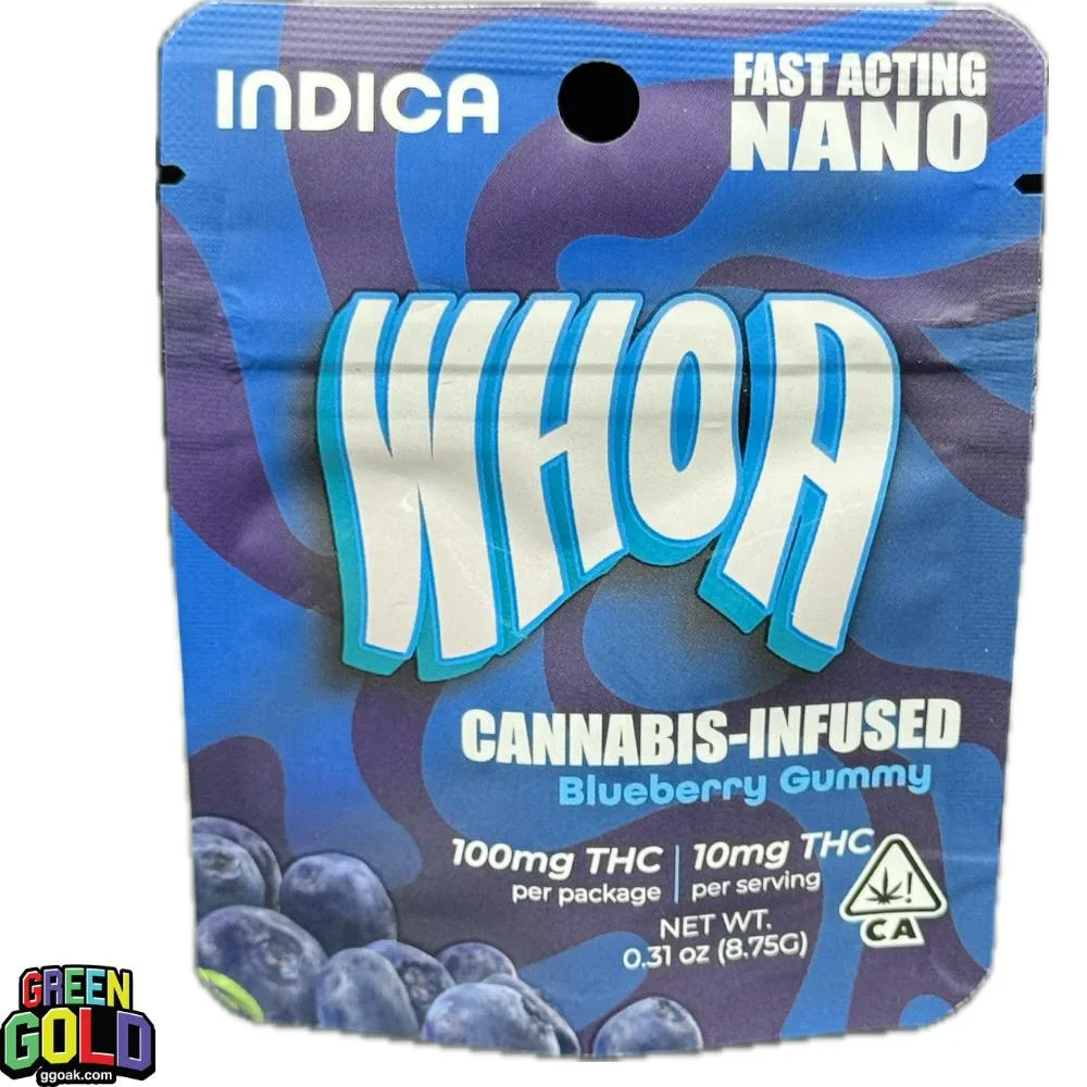 WHOA BLUEBERRY Gummies 100mg
