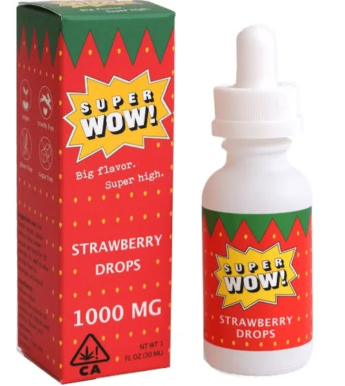 SUPER WOW - STRAWBERRY DROPS (30ML)