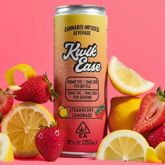 Manzanita Naturals - Kwik Ease Strawberry Lemonade - 100mg - 355 g