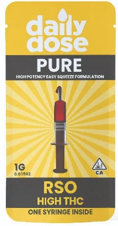 Pure | RSO High THC | Daily Dose