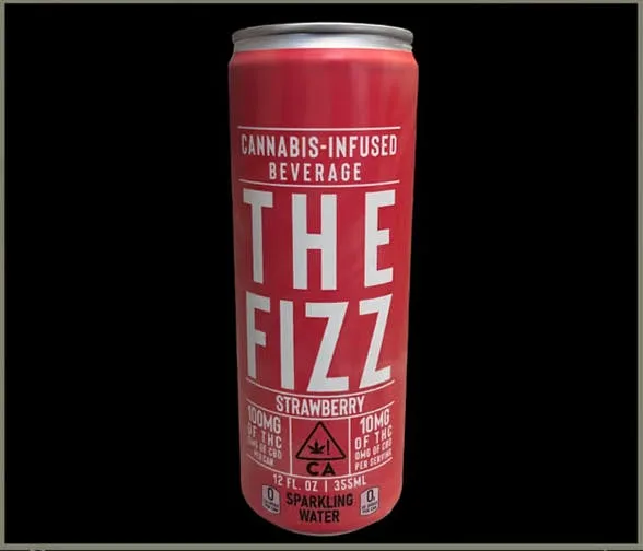 The Fizz - Drink - Sparkling - Strawberry - 100mg
